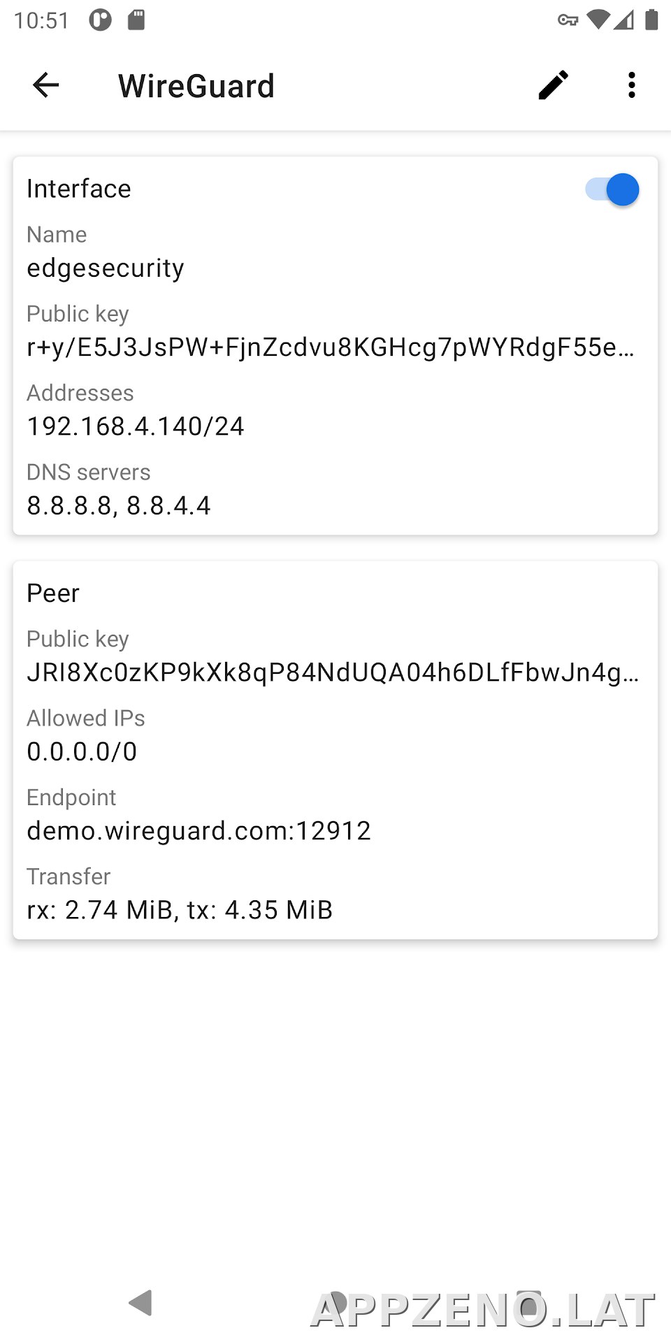 WireGuard скриншот 2